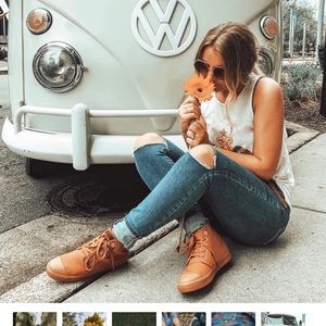 BANGS canvas high top sneakers